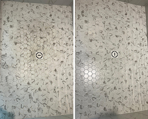 Shower Restored by Our Tile and Grout Cleaners in Fairhope, AL