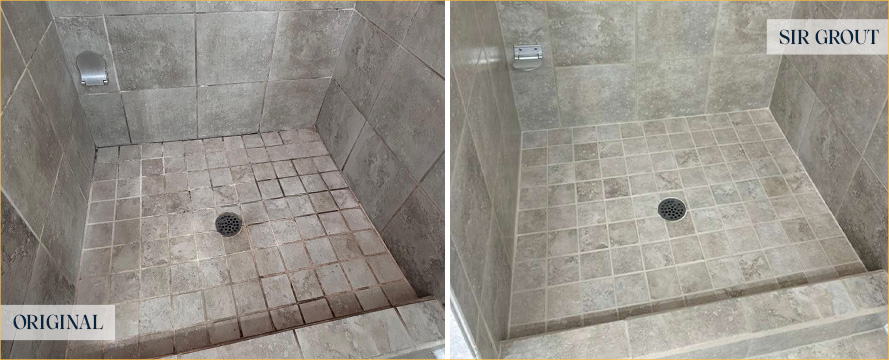 Shower Restored by Our Professional Tile and Grout Cleaners in Mobile, AL