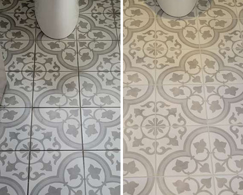 Floor Restored by Our Tile and Grout Cleaners in Pensacola, FL 