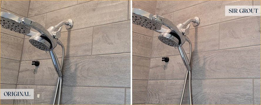 Shower Restored by Our Skilled Tile and Grout Cleaners in Cantonment, FL