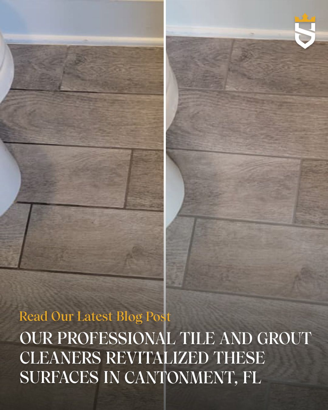Our Professional Tile and Grout Cleaners Revitalized These Surfaces in Cantonment, FL